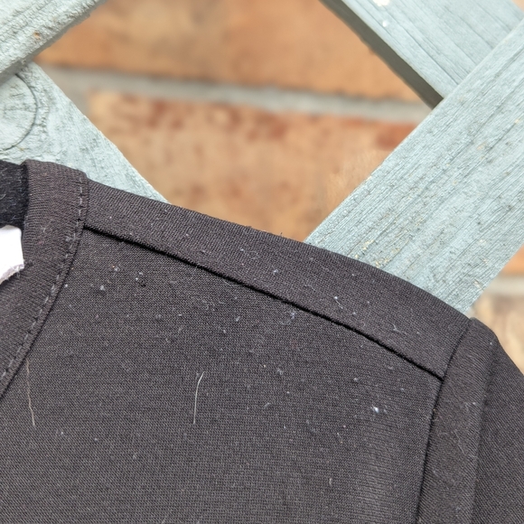 Calvin Klein Black Pleated Dress - Picture 4 of 12